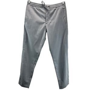 COS Men’s Grey Wool Blend Drawstring Tapered Chino Pants 34R